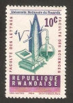 Sellos de Africa - Rwanda -  universidad nacional de rwanda