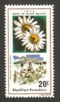 Stamps Rwanda -  año del trabajo agricola