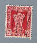 Sellos de Asia - India -  Escudo