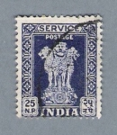 Sellos de Asia - India -  Escudo