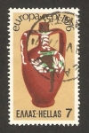 Stamps Greece -  europa cept, artesanía
