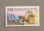 Sellos de Europa - Groenlandia -  Pastoreo de las ovejas en Groenlandia