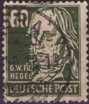 Stamps : Europe : Germany :  G.W.FR. Hegel