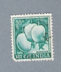 Sellos de Asia - India -  Manzanas (repetido)
