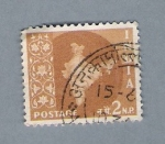 Stamps India -  Escudo 
