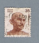 Stamps : Asia : India :  Gandhi
