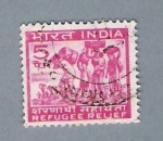 Stamps : Asia : India :  Refugiados