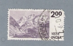 Sellos de Asia - India -  Montañas