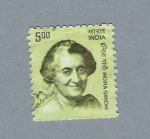 Sellos de Asia - India -  Indira Gandhi