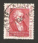 Stamps Italy -  150 anivº de la muerte del impresor giambattista bodoni