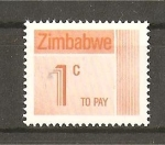 Stamps : Africa : Zimbabwe :  Serie Basica.