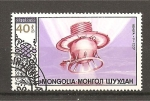 Sellos de Asia - Mongolia -  Astronautica