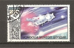 Stamps : Asia : Mongolia :  Astronautica
