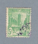 Stamps Tunisia -  Calles de Túnez