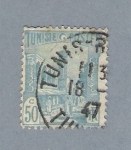 Stamps : Africa : Tunisia :  Calles de Túnez