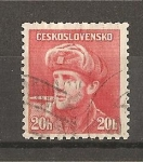 Stamps Czechoslovakia -  Soldados Celebres - Emision de Londres.