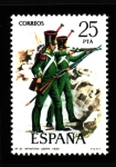 Stamps Spain -  Uniformidad Militar VI