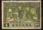Stamps : Europe : Spain :  Inquietudes de Colon en ruta