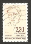 Sellos de Europa - Francia -  centº del nacimiento de jean guehenno, escritor