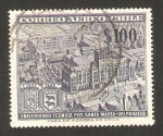 Stamps Chile -  universidad técnica fed. santa maría - valparaiso