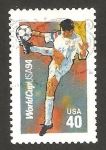 Stamps United States -  mundial de fútbol USA 94