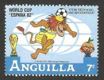 Sellos de America - Anguila -  Mundial de fútbol España 82