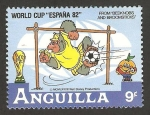 Stamps America - Anguila -  Mundial de fútbol España 82