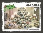 Stamps : America : Anguila :  navidad 81, la noche antes de navidad