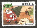 Stamps America - Anguila -  navidad 81, la noche antes de navidad