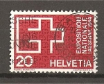 Stamps Switzerland -  Propaganda para la exposicion de Lausane de 1964.