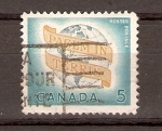 Stamps : America : Canada :  PAZ  SOBRE  LA  TIERRA