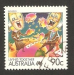 Stamps Australia -  Sistema bancario