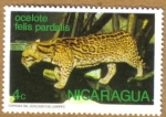 Stamps : America : Nicaragua :  OCELOTE