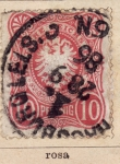 Stamps Germany -  Imperio Ed 1880