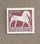 Stamps Sweden -  Caballo