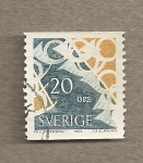 Stamps Sweden -  Cuernos de correo