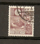 Stamps Japan -  Monte Fuji