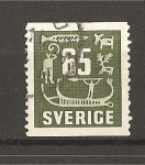 Stamps Sweden -  Pinturas rupestres de Bohusland.