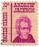 Sellos de America - Estados Unidos -  ANDREW JACKSON
