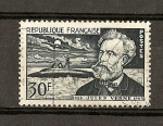 Stamps France -  50 Aniversario de la muerte de julio Verne