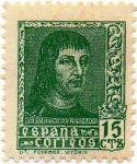 Stamps Spain -  FERNANDO EL CATOLICO 841