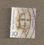 Stamps Germany -  Mujeres famosas