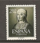 Stamps : Europe : Spain :  V Centenario del nacimiento de Isabel la Catolica.