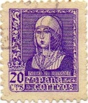 Stamps Spain -  ISABEL LA CATOLICA 855