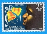 Sellos del Mundo : Africa : Guinea_Ecuatorial : Navidad 1980
