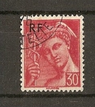 Stamps Europe - France -  Mercurio / Emision de la Liberacion