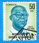 Stamps : Africa : Equatorial_Guinea :  Hipolito Micha Eworo