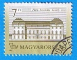 Stamps : Europe : Hungary :  edificio