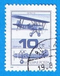 Stamps : Europe : Hungary :  Avion ( Gerle 13 )