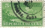 Stamps Cuba -  pi CUBA avioneta 5c